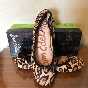Sam Edelman Felicia Leopard Print Ballet Flat
